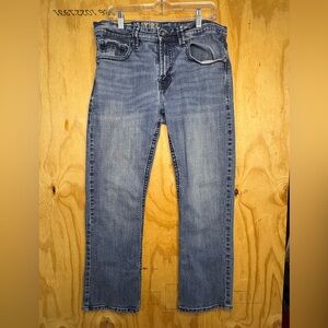 TK Axel Men's Straight Leg‎ Blue Jeans Denim Casual Everyday Wear